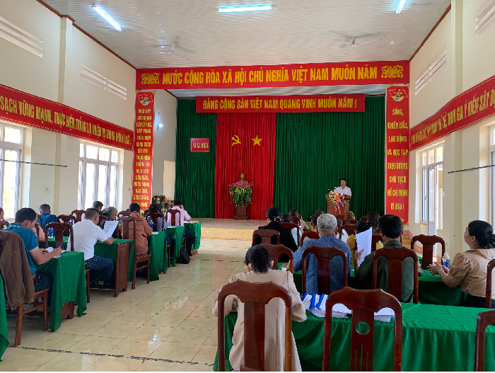 Xã Ea Khăl: tổ chức Hội nghị tập huấn tín dụng chính sách 